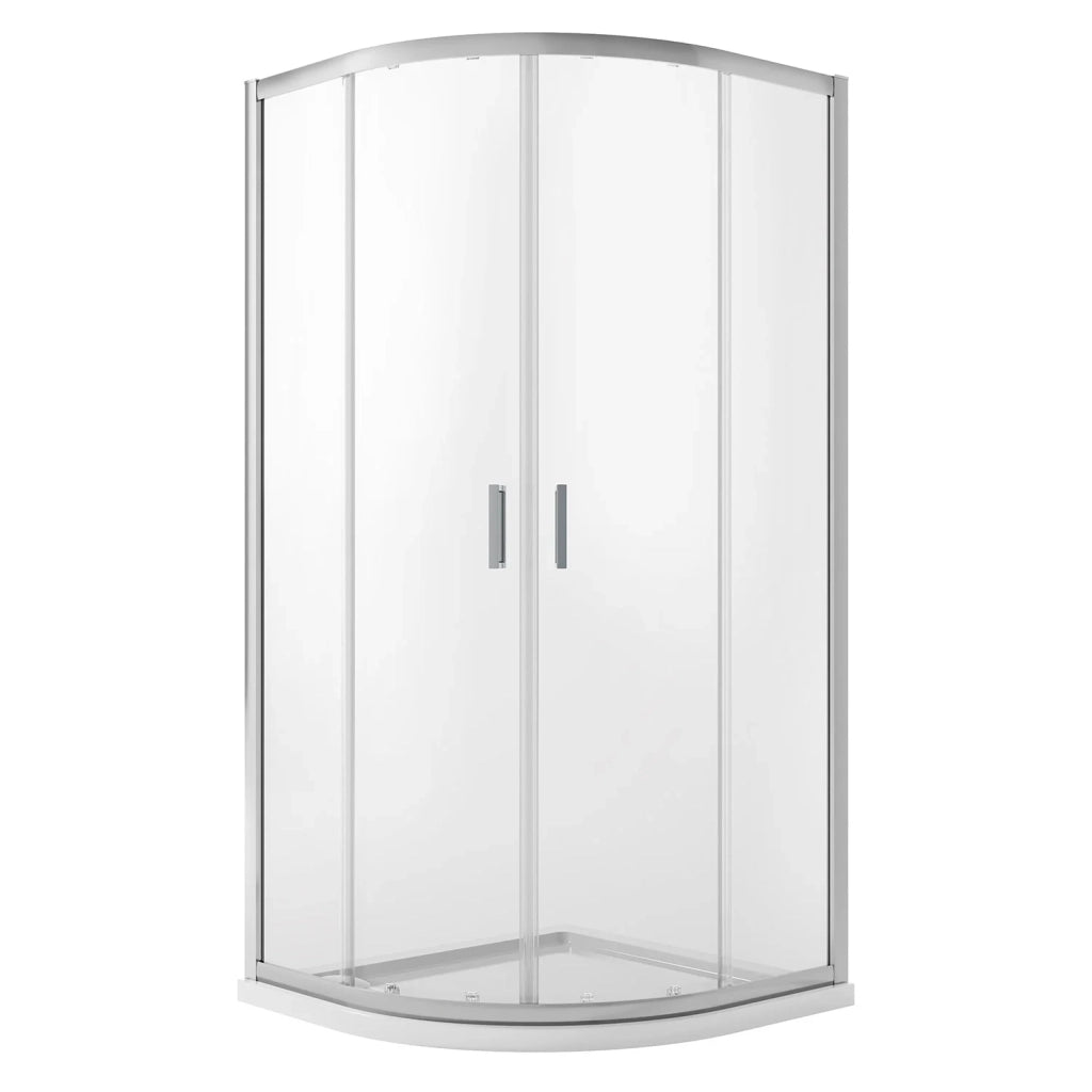 Box Doccia Semicircolare 80x80 H198 Trasparente 6mm mod. Ready