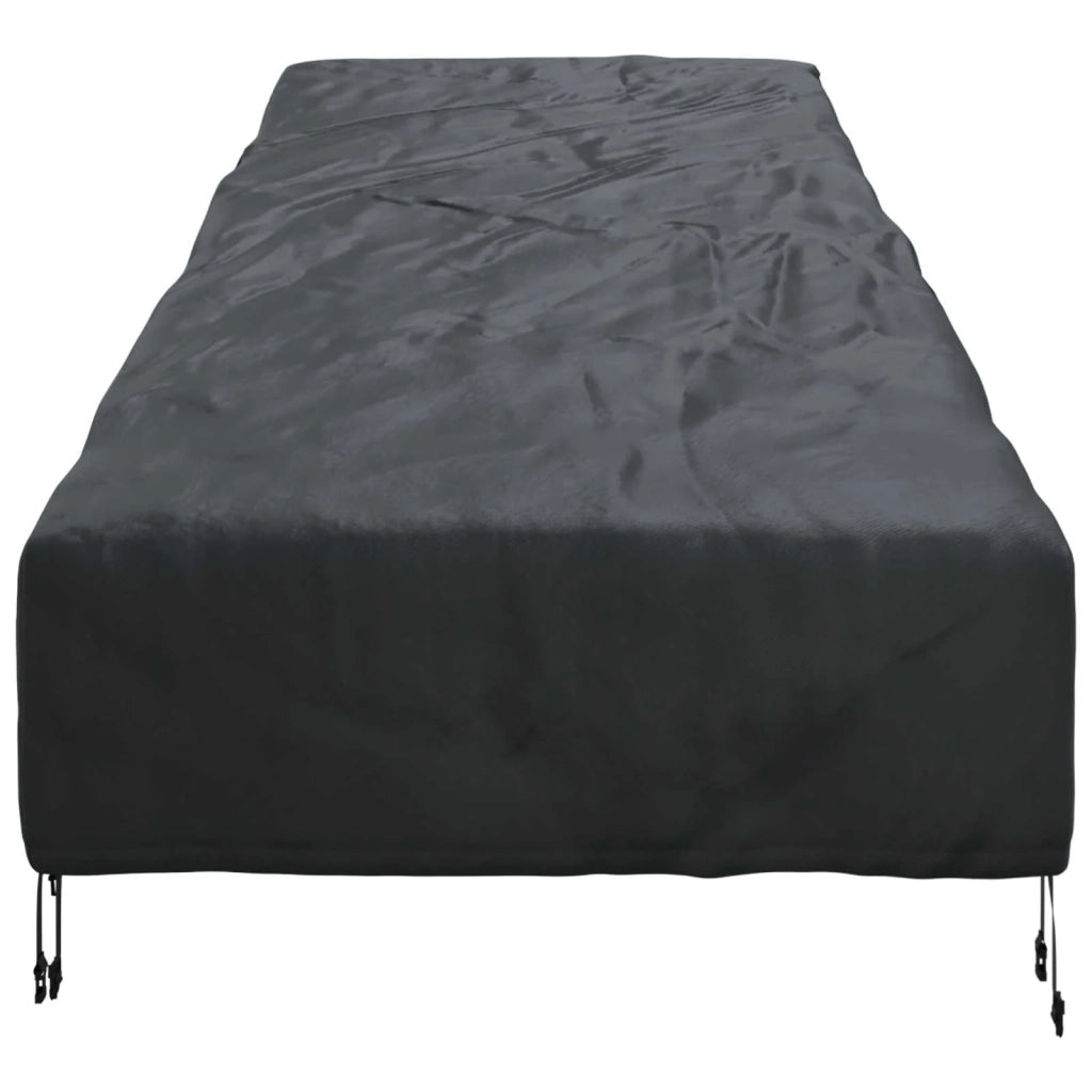 Copertura per mobili da esterno Nero 195 x 76 x 82 cm