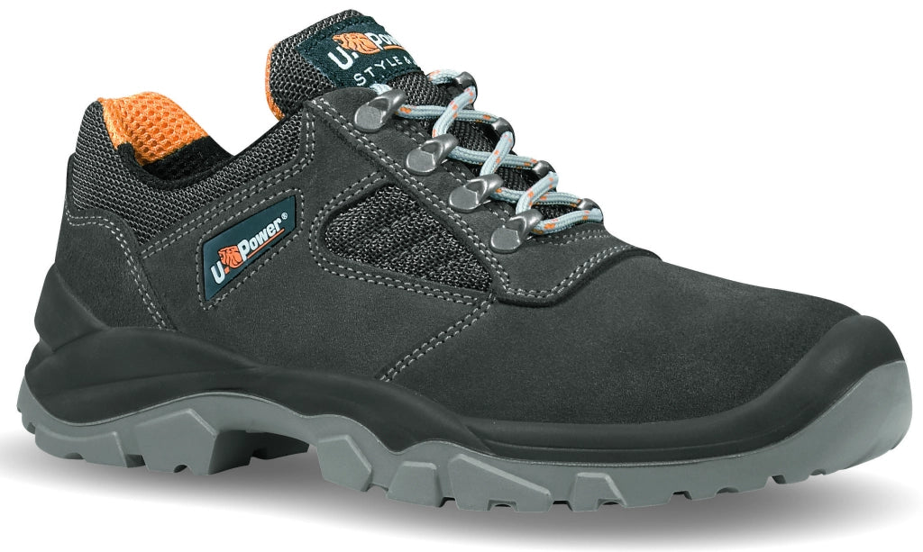 U-Power SCARPE ANTINFORTUNISTICA TREKKING BASSE S1P SRC TUDOR Col. Antracite Mis. 43