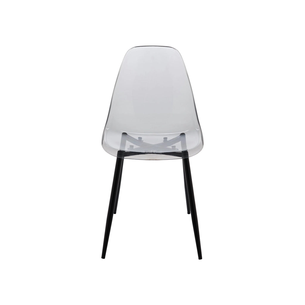 Amstrong, Sedia 8 Sedie, Grigio Fume