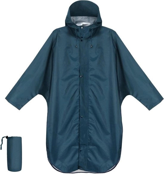 Poncho impermeabile - leggero e resistente al vento - unisex