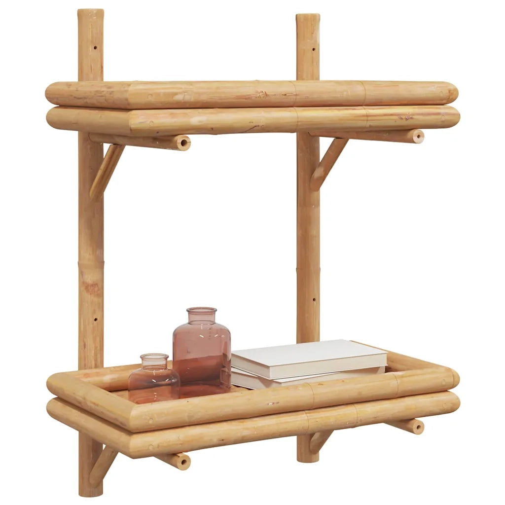 Scaffale da parete Marrone 39 x 26 x 60 cm Bambù 4106587