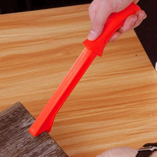 Strumento di sicurezza per la lavorazione del legno - 4 pezzi - Manico ergonomico - Materiale duraturo - Protezione contro la sega circolare