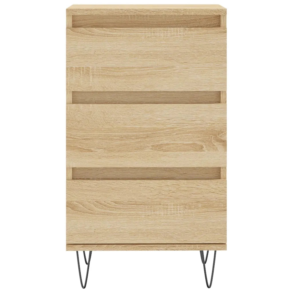 Credenza Rovere Sonoma 40x35x70 cm in Legno Multistrato 831095
