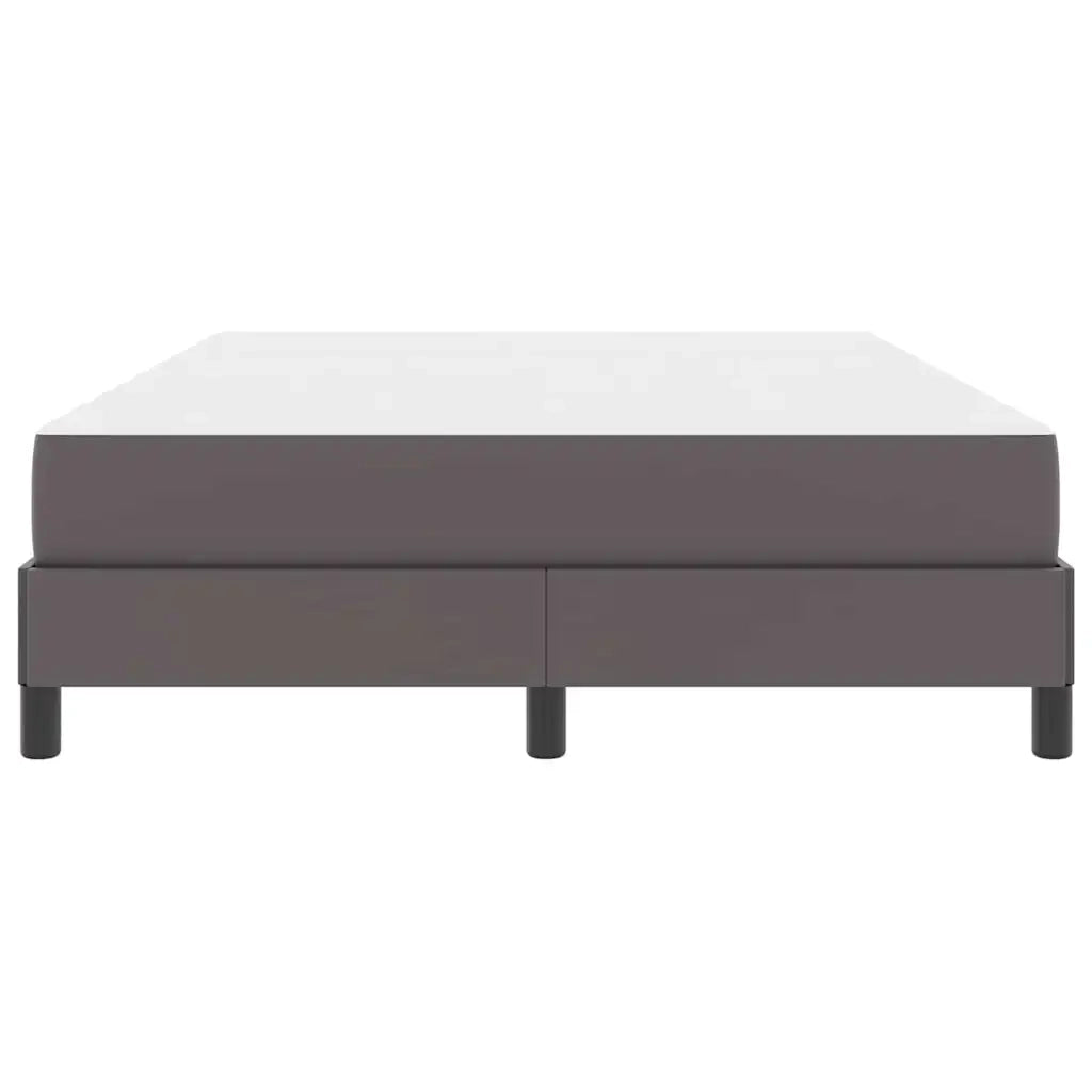 Struttura del letto con materasso Grigio 160 x 200 cm Tessuto 3398641