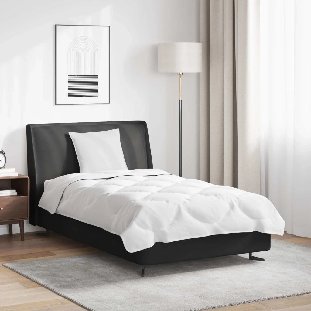 Set di Piumoni con cuscino 2 pz | Duvet Bianco Microfibra