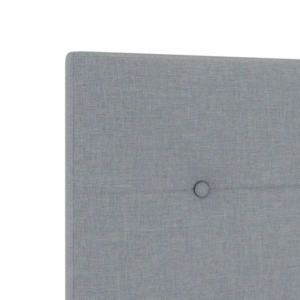 Letto box spring con materasso Grigio Chiaro 140 x 190 cm 3452925