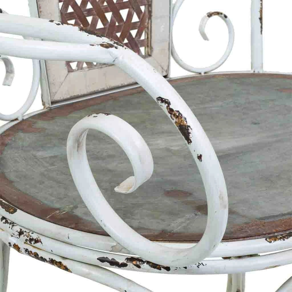 Poltrona in metallo 75,5x59x95h cm