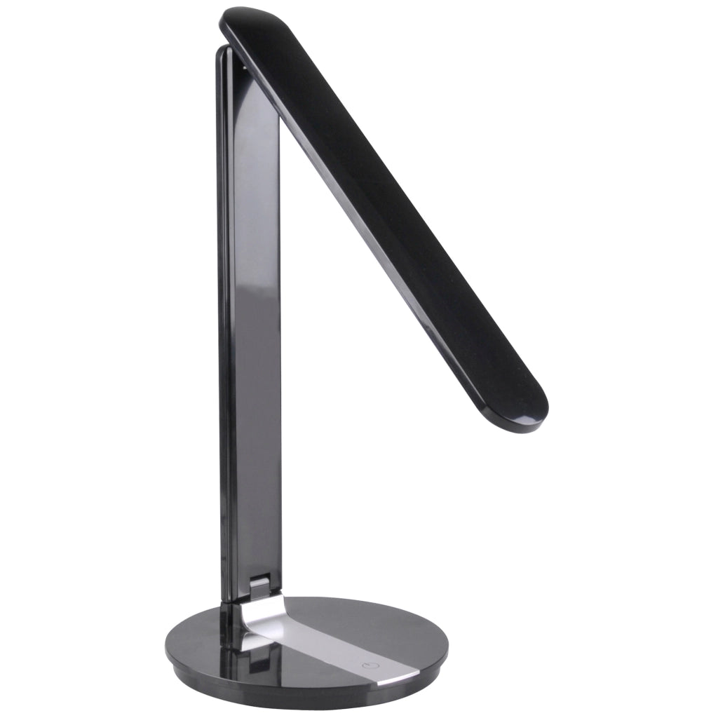 Lampada scrivania LED 8W dimmerabile 3000-6500K nera Polux