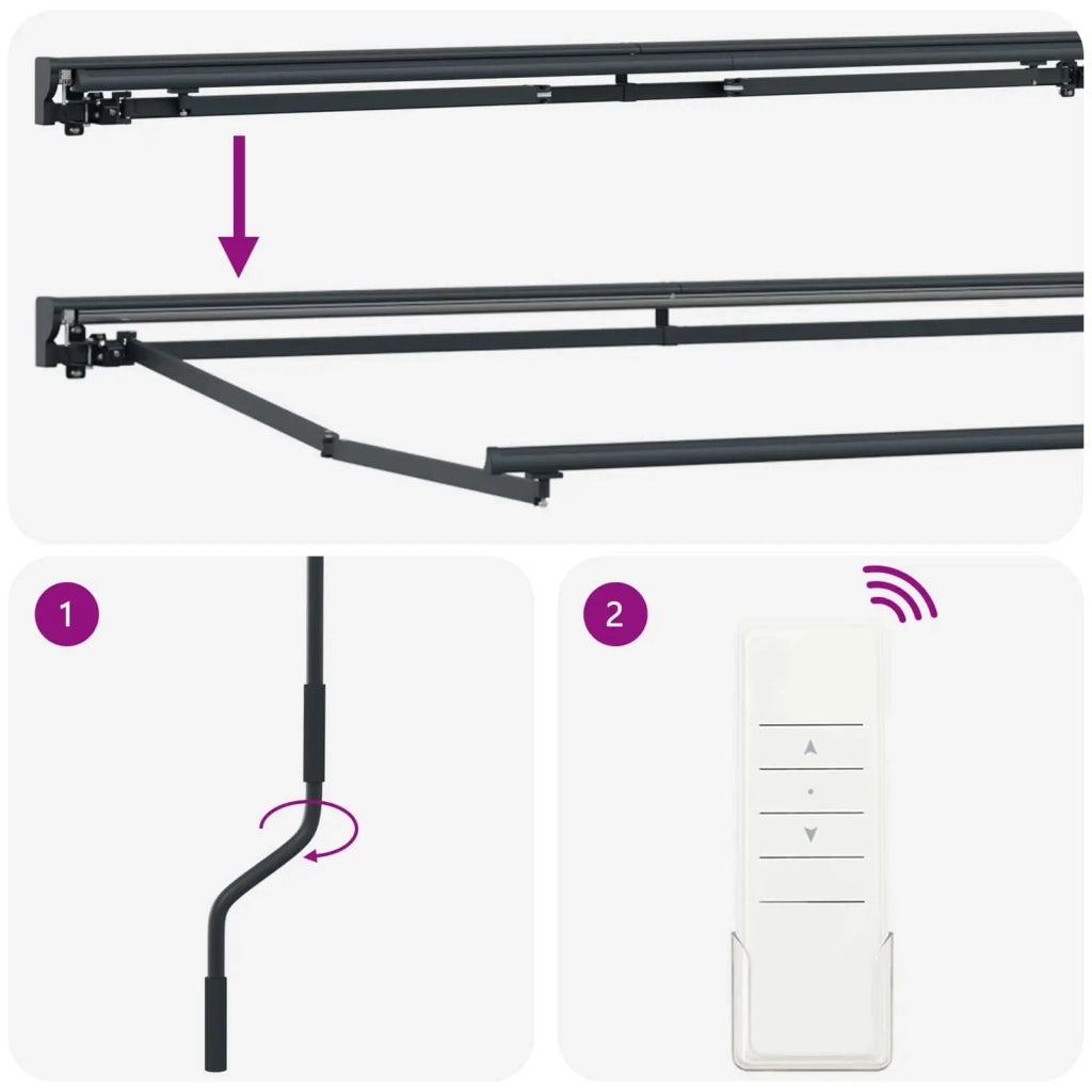 Tettuccio Elettrico Retrattile 4 × 3,5 m 3421190