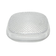 Diffusore luce freno bianca JCB 3CX, 4CX, caricatori frontali, sollevatori telescopici codice OEM 700/50074