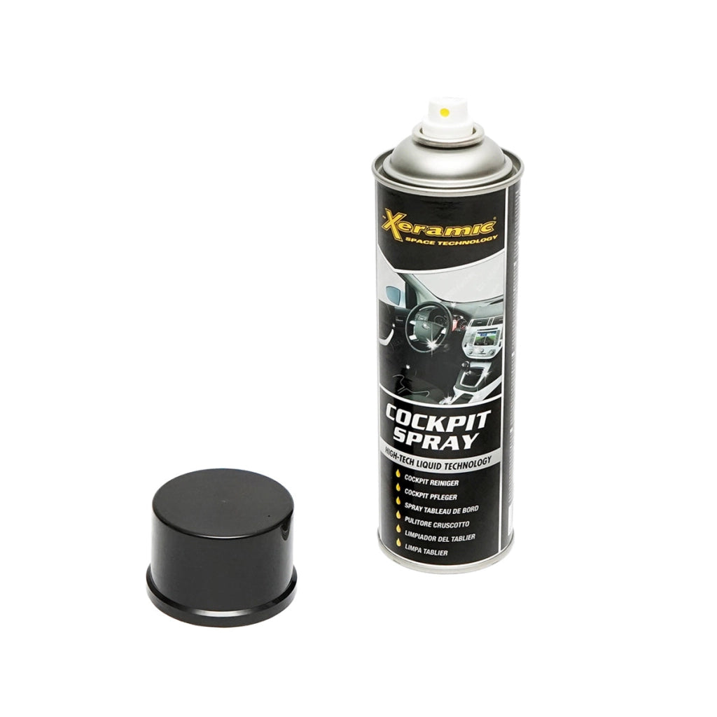 Spray cockpit anti-static incolore per la pulizia auto 500ml Xeramic