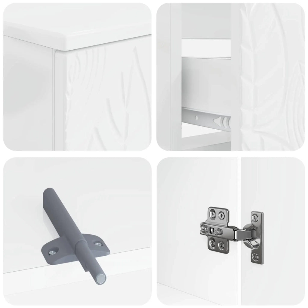 Set di armadietti da bagno in 3 pezzi DELFT 3417868