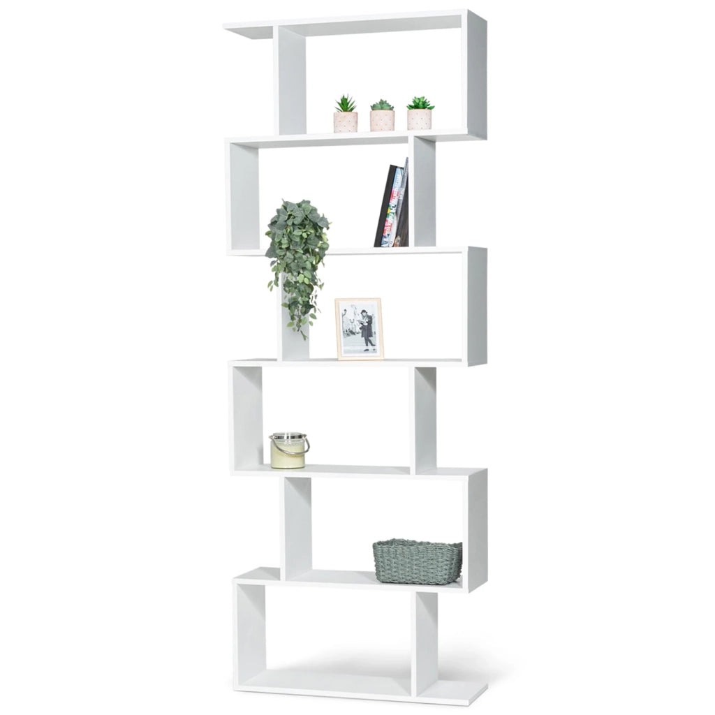 IDMarket - Libreria SOFIA form S legno bianco 189 cm