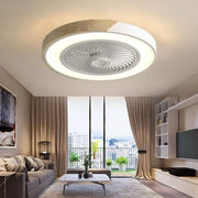Lampada da soffitto con ventilatore - Lampada da soffitto con ventilatore LED - Ventilatore da soffitto - Comando a distanza per ventilatore - App - LED