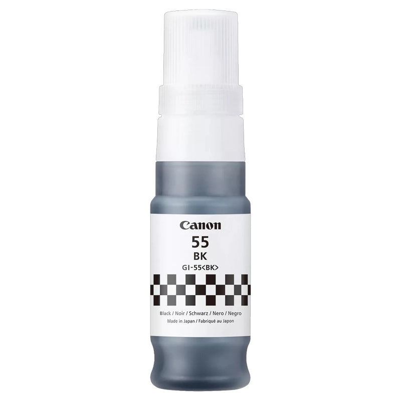 CANON GI-55BK NERO (6292C001) - CARTUCCIA ORIGINALE 40ML x GX1050 / GX2050