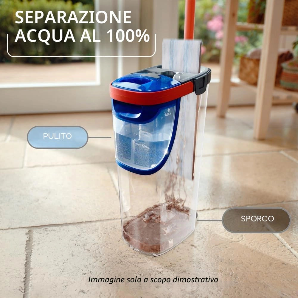 Supermocio H2PRO Flatmop Sistema Vileda Codice 61215