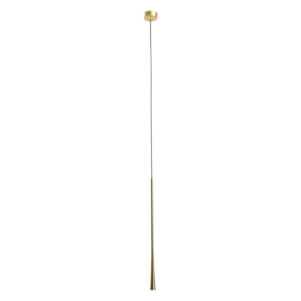Lampada sospesa Maxlight COFFEE oro tubo 60cm LED 7W
