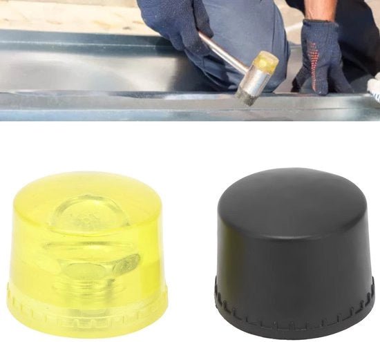 Impugnatura in Gomma - Set a 2 Coppe di Ricambio - Resistente allo Shock - Antiscivolo - Leggero - Materiali di Alta Qualità in Gomma - Coppe di Ricambio