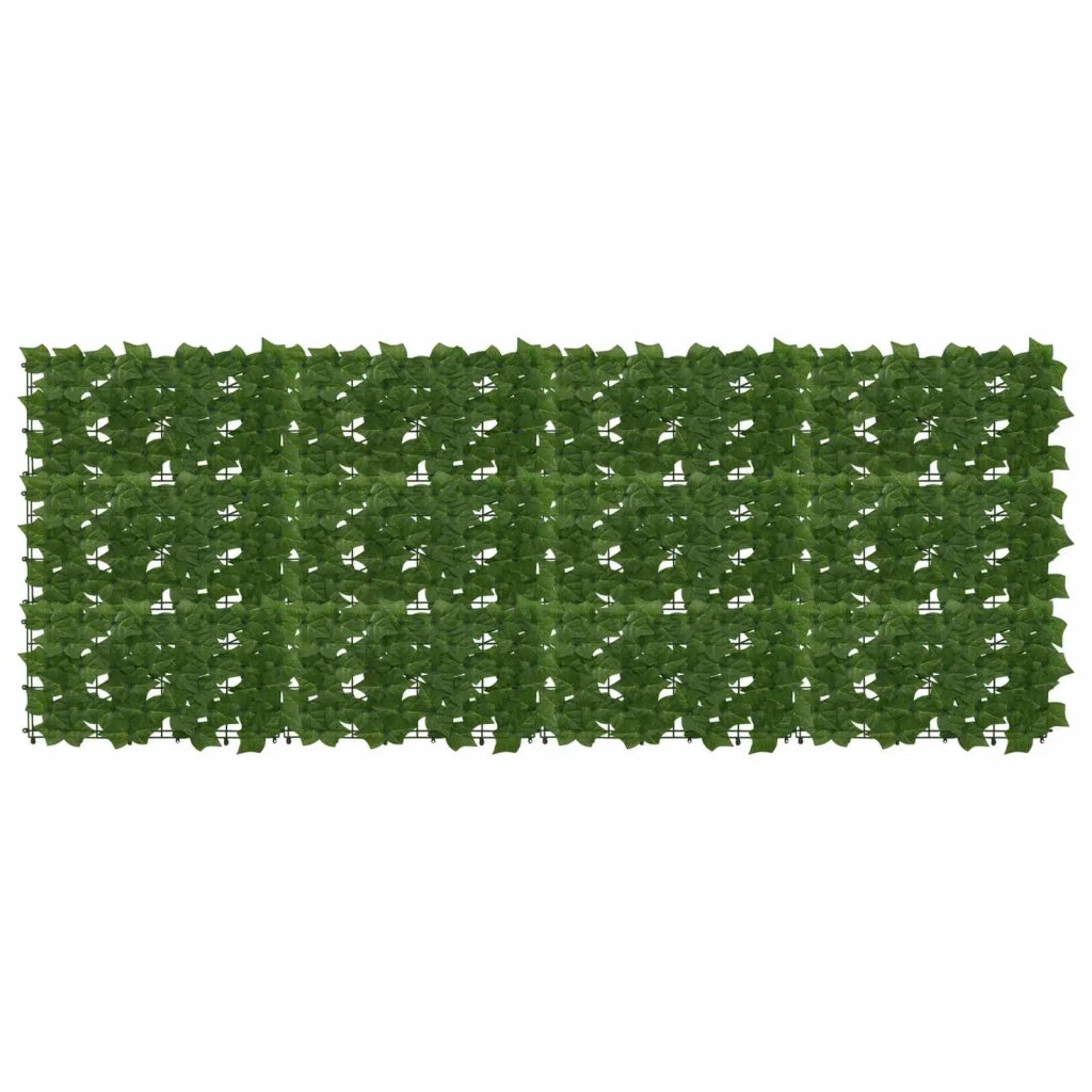 Schermo per balcone con foglie Verde 200 x 75 cm 42040652