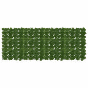 Schermo per balcone con foglie Verde 200 x 75 cm 42040652