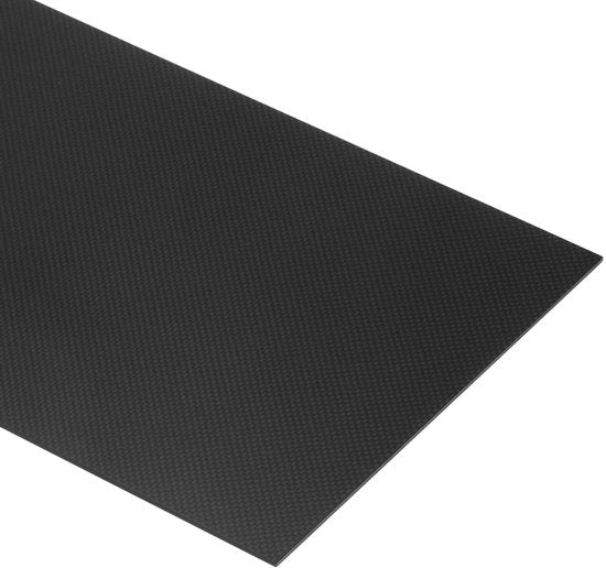 Pannello in fibra di carbonio per aeromodelli - 400 x 250 x 2 mm