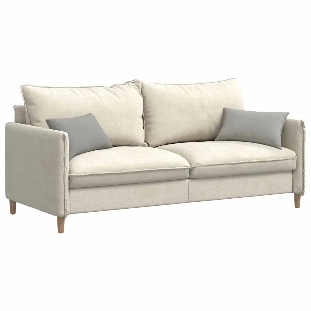 Cuscini da Divano 2 pcs Grigio chiaro 50 x 30 cm Tessuto 42013640