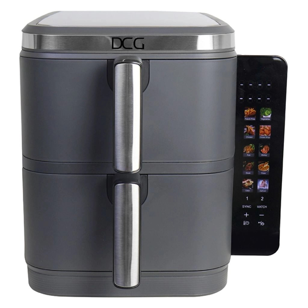 Friggitrice ad Aria Doppio Cestello Display Digitale 11 Litri FR4612D