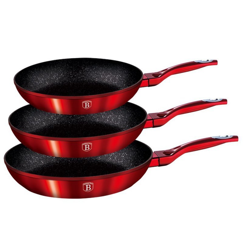 Berlinger haus BH-1288 Set di 3 padelle in granito