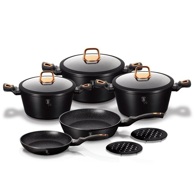 Berlinger haus BH-1645 Set di pentole in granito da 10 pezzi