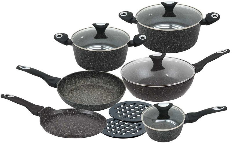 Set di pentole antiaderenti in granito resistente Klausberg KB-7201