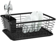 Kinghoff KH-1355 Scolapiatti compatto con portaposate
