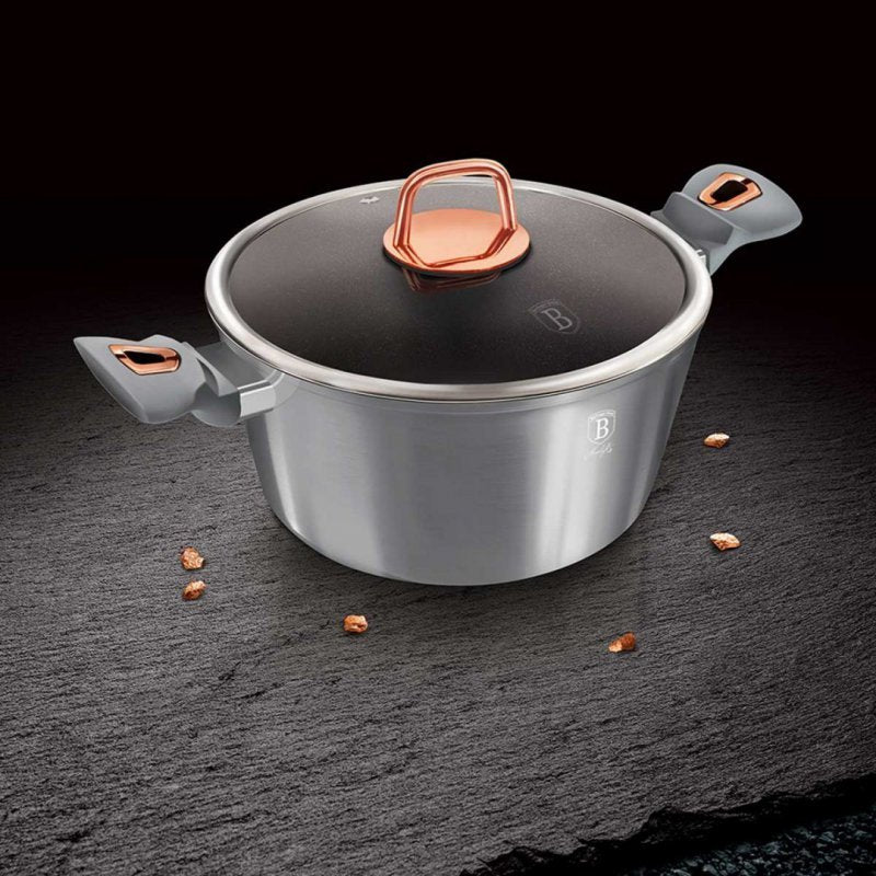 Berlinger haus BH-6022 Moonlight Granite Cookware Set - Pentole e padelle resistenti