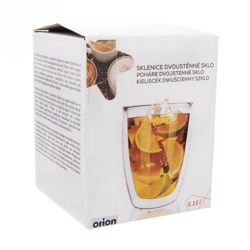 Orion 330ml Bicchiere termico a doppia parete per caffè e bevande