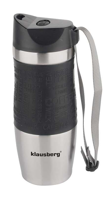 Tazza termica in acciaio inossidabile Kinghoff KB-7101 con beccuccio Quick Stop