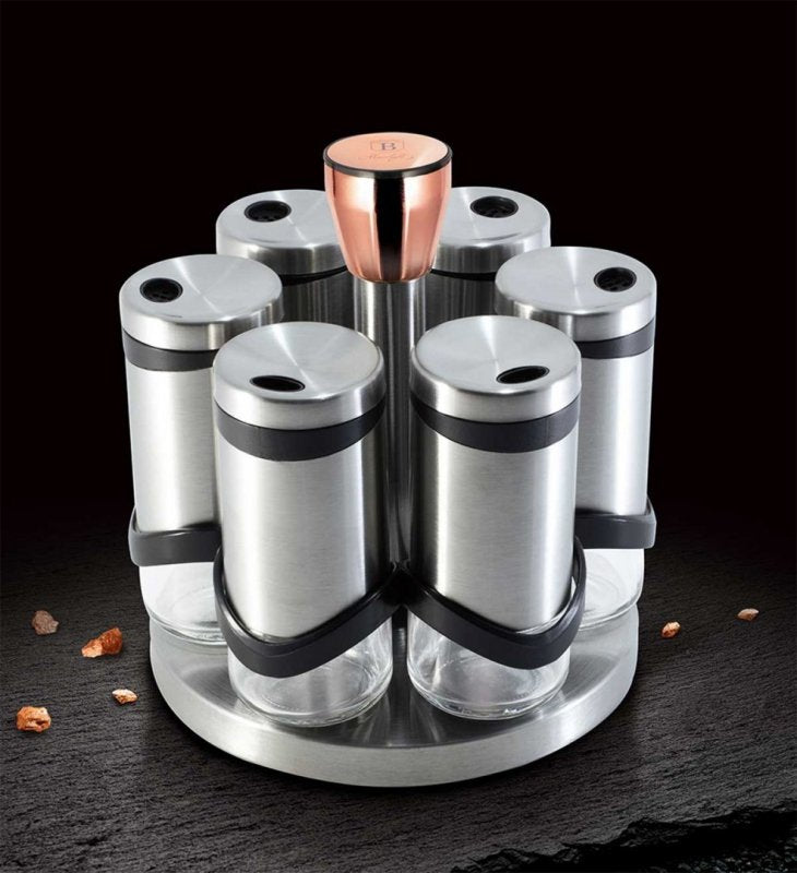 Berlinger Haus BH-1992 Moonlight Titan Spice Set con base girevole