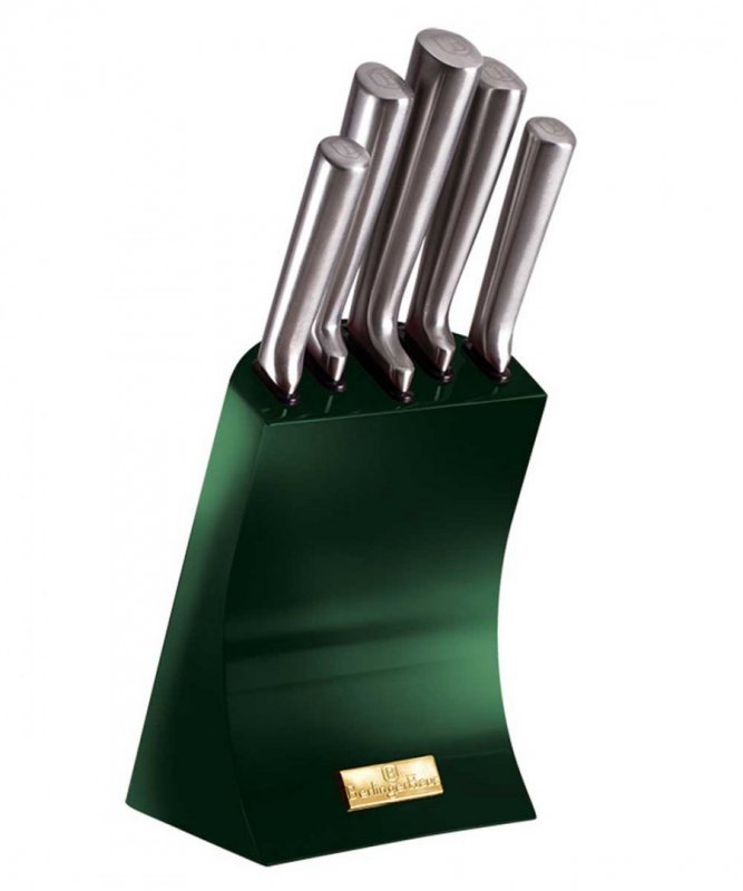 Berlinger haus BH-2448 Set di coltelli in acciaio inossidabile con supporto