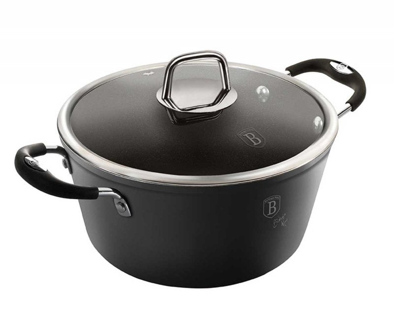 Berlinger haus BH-6129 Set di pentole in granito con manici Soft Touch