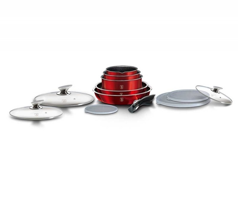 Berlinger haus BH-1674 Click&Cook Granite Cookware Set