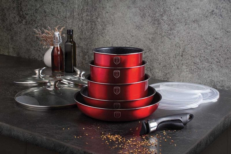 Berlinger haus BH-1674 Click&Cook Granite Cookware Set