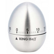 Timer da cucina meccanico in acciaio inossidabile Kinghoff KH-3131 da 60 minuti