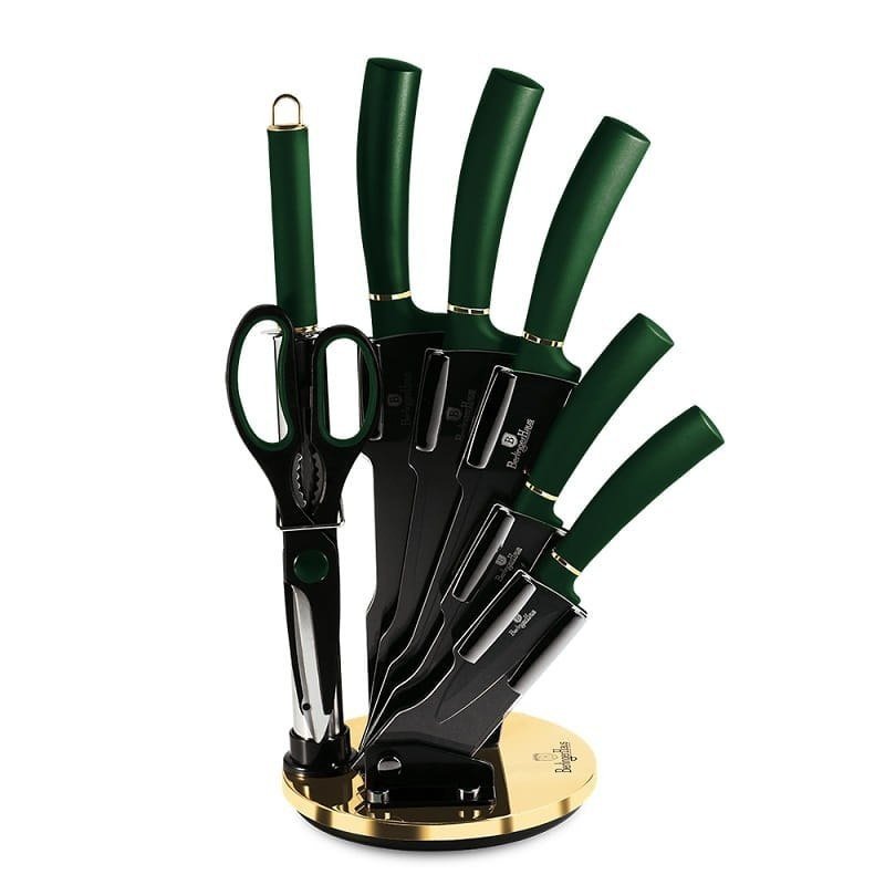 Berlinger haus BH-2563 Emerald Set di coltelli in acciaio inossidabile da 8 pezzi