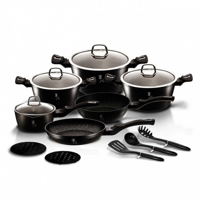 Berlinger haus BH-6155 Set di pentole in granito da 15 pezzi