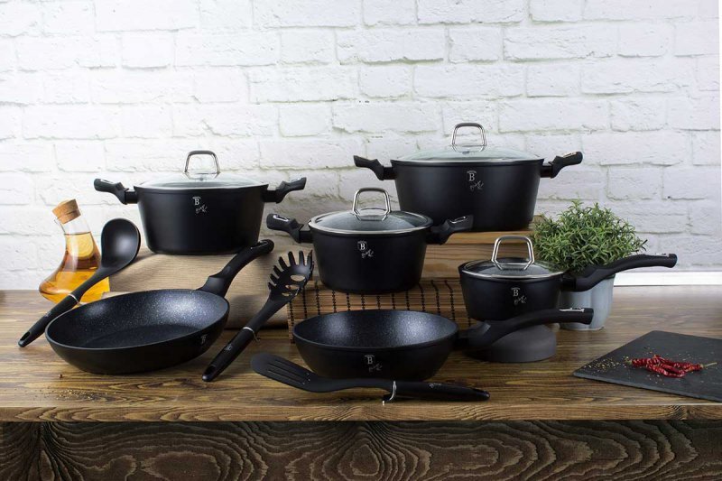 Berlinger haus BH-6155 Set di pentole in granito da 15 pezzi