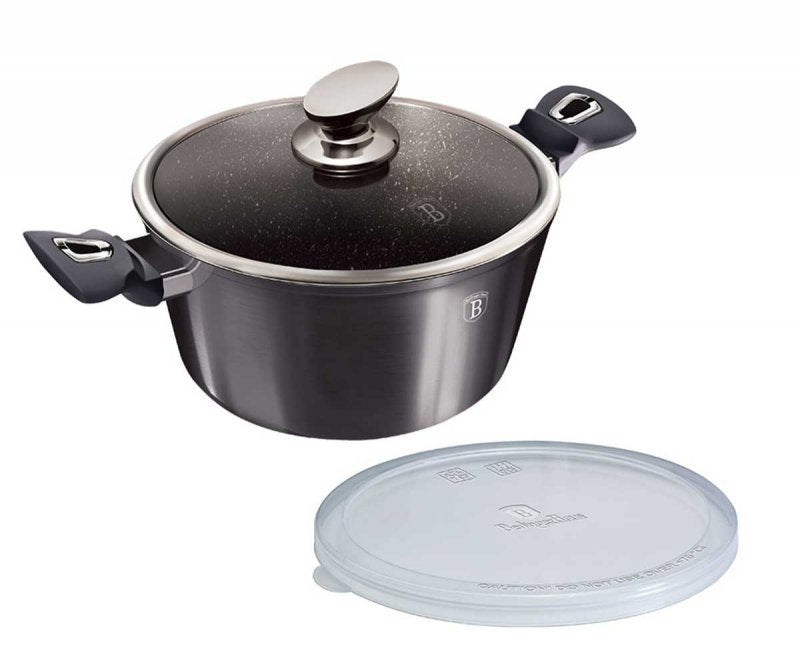 Berlinger haus BH-6905 Carbon Pro Cookware Set - Pentole in granito antiaderente