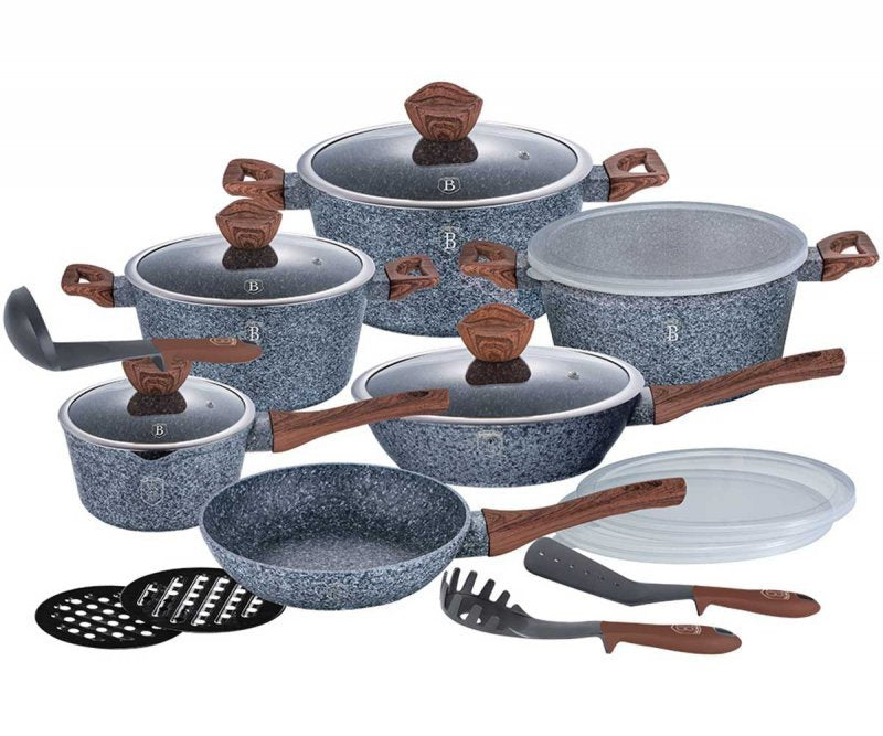 Berlinger haus BH-6198 Set di pentole in granito da 18 pezzi
