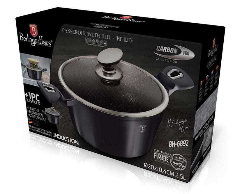 Berlinger haus BH-6892 Carbon Pro 20cm Granite Antiaderente Pot