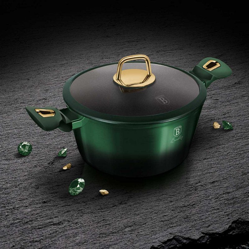 Berlinger haus BH-7043 Set di pentole Emerald con utensili