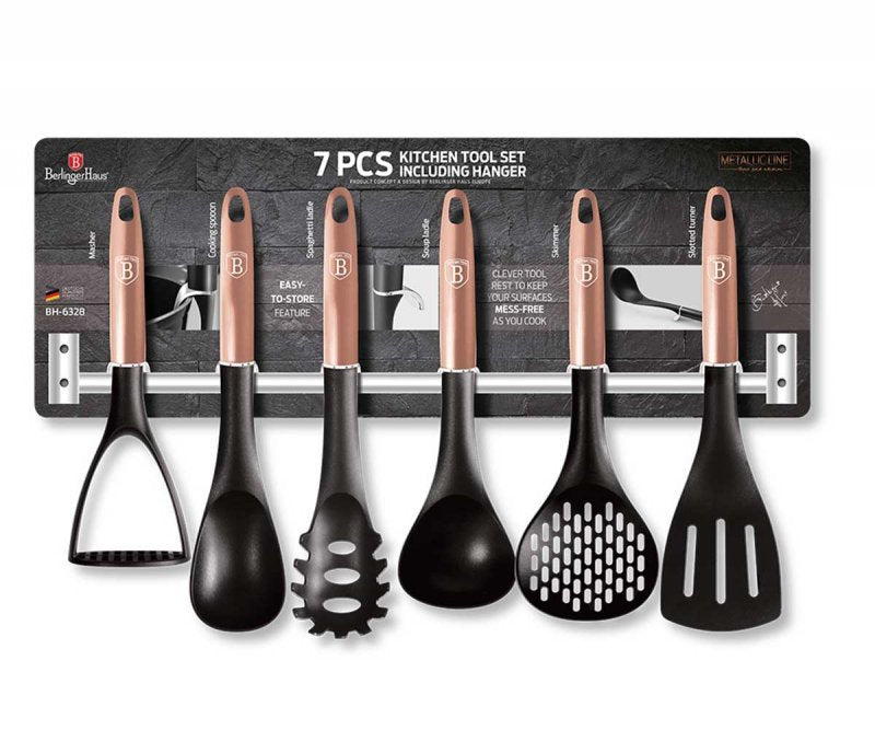 Berlinger haus BH-6328 Set di utensili in nylon resistente al calore da 7 pezzi