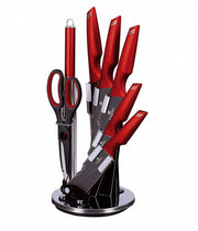 Berlinger haus BH-2686 Set di coltelli in acciaio inossidabile da 9 pezzi con supporto